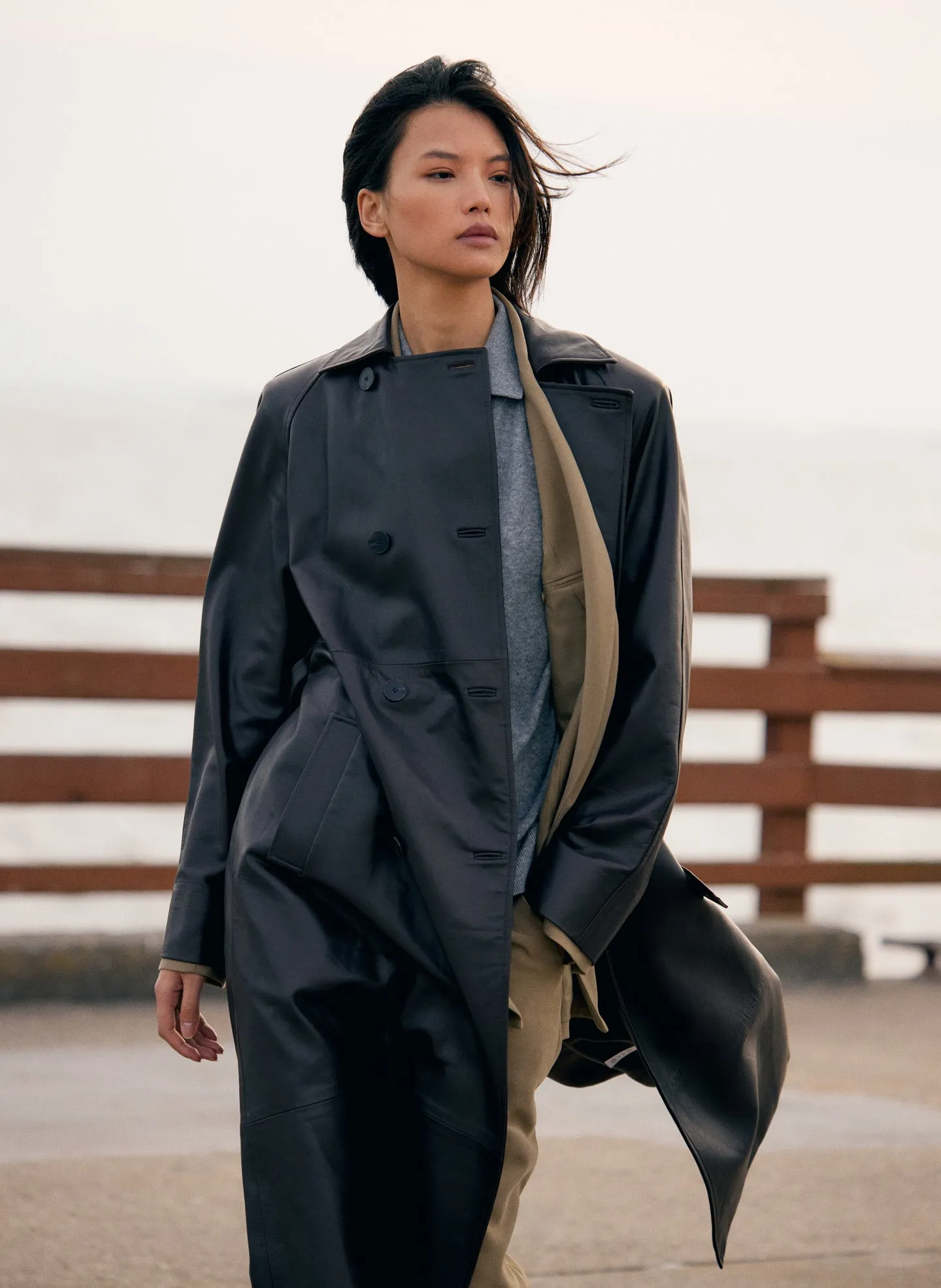 Leather Trench sold by Tibi product image thumbnail 2