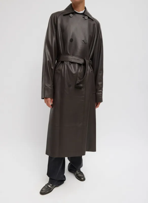 Leather Trench made by Tibi