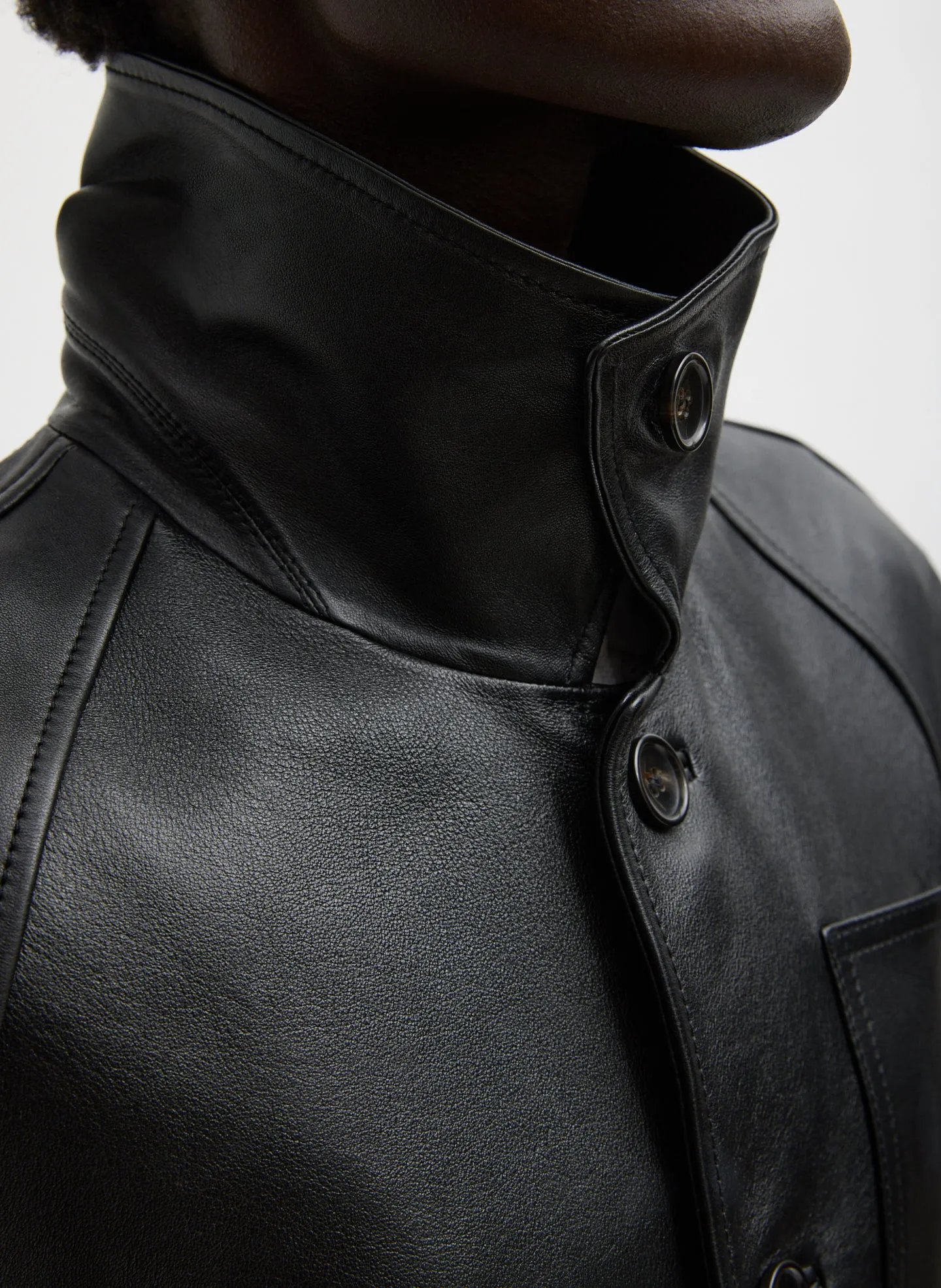 Leather Carcoat sold by Tibi product image thumbnail 5