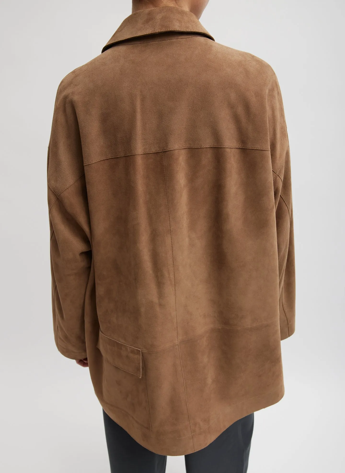 Suede Carcoat sold by Tibi product image thumbnail 4