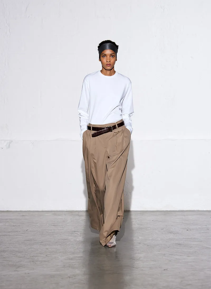 Bio Twill Triple Pleat Pant sold by Tibi product image thumbnail 2