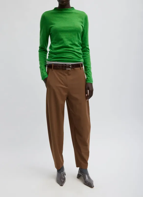Tropical Wool Reese Sculpted Trouser made by Tibi