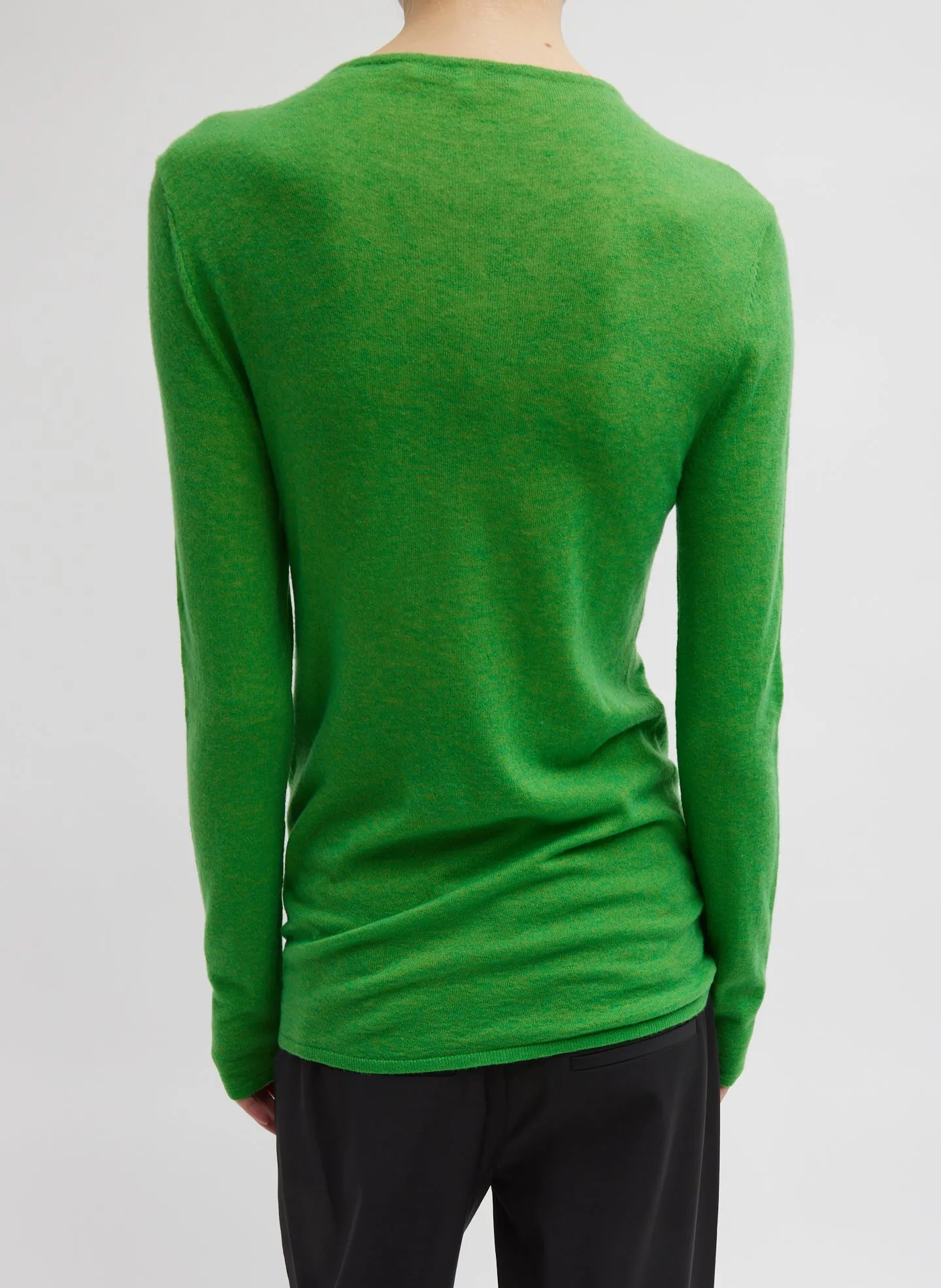 Skinlike Mercerized Wool Soft Sheer Pullover sold by Tibi product image thumbnail 3