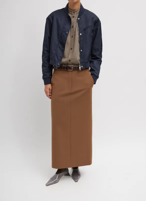 Eco Nylon Cropped Bomber made by Tibi