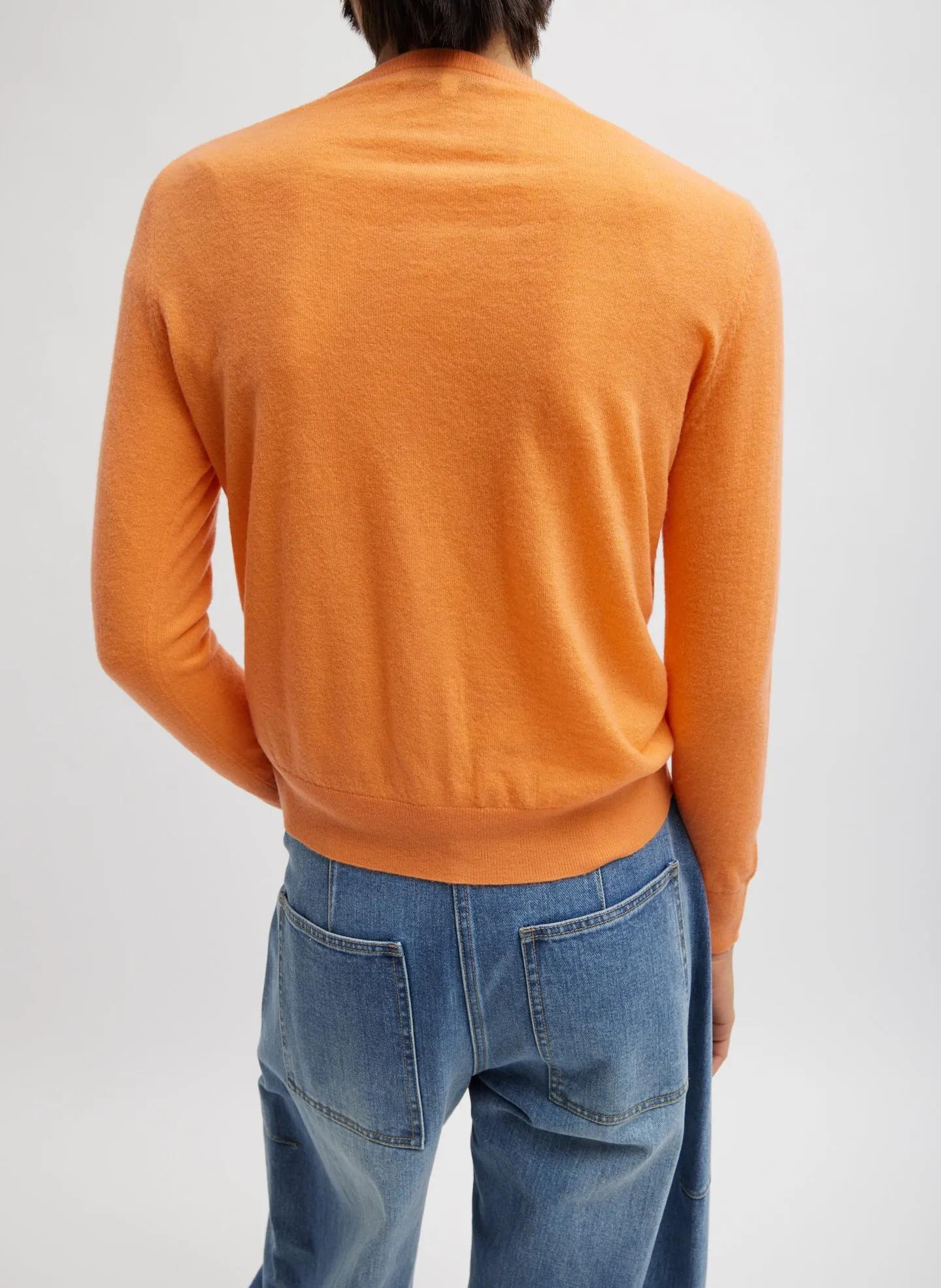 Skinlike Mercerized Wool Shrunken Cardigan sold by Tibi product image thumbnail 5