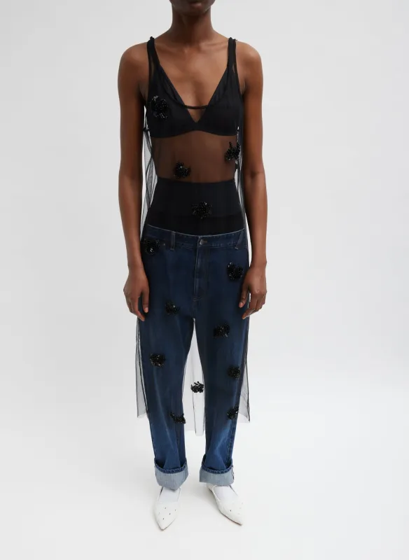 Artemis Beading Tank Dress sold by Tibi