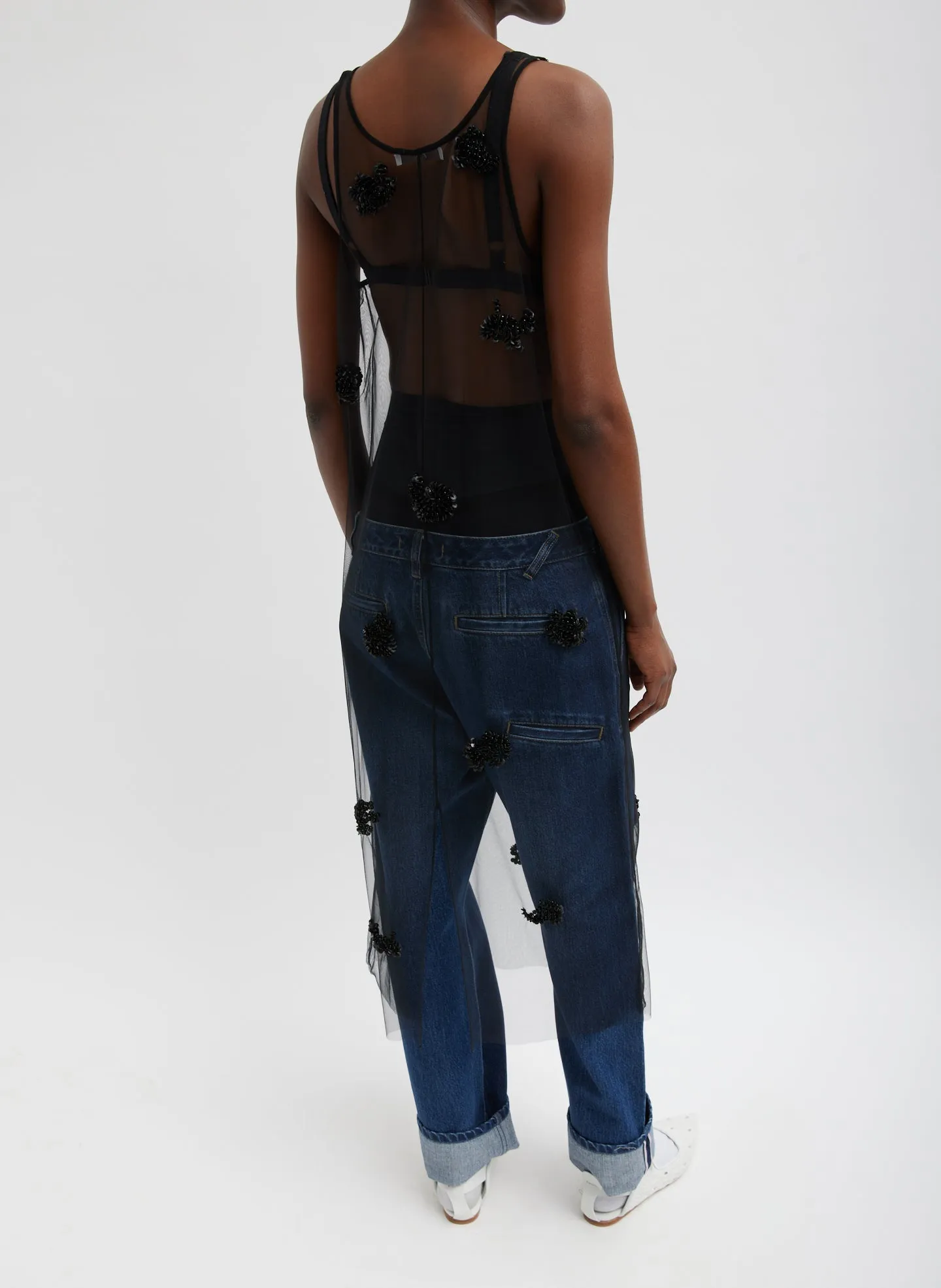 Artemis Beading Tank Dress sold by Tibi product image thumbnail 4