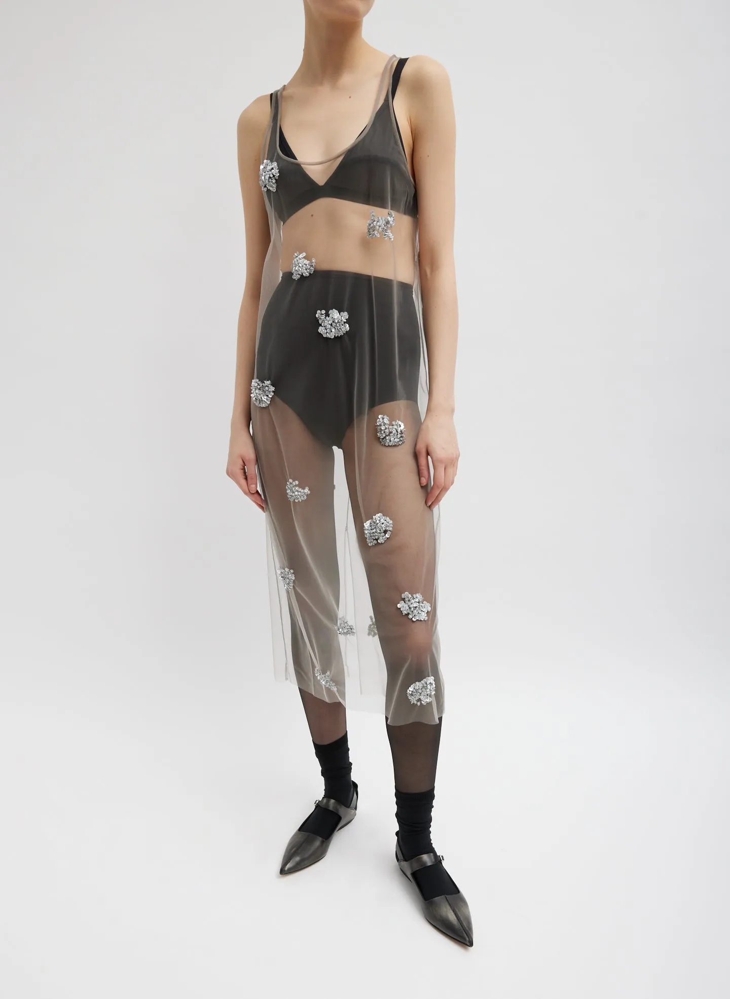 Artemis Beading Tank Dress sold by Tibi