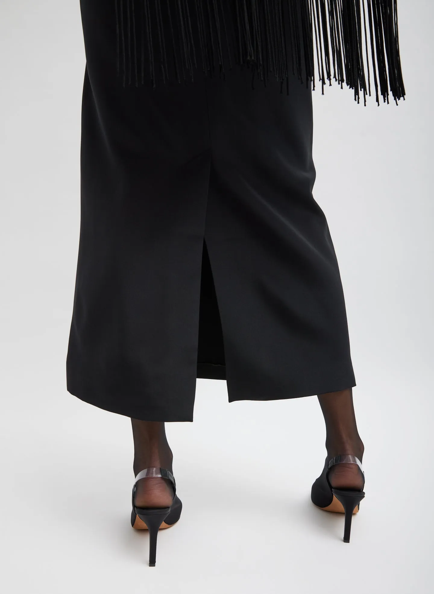 4-Ply Silk Fringed Dress sold by Tibi product image thumbnail 5