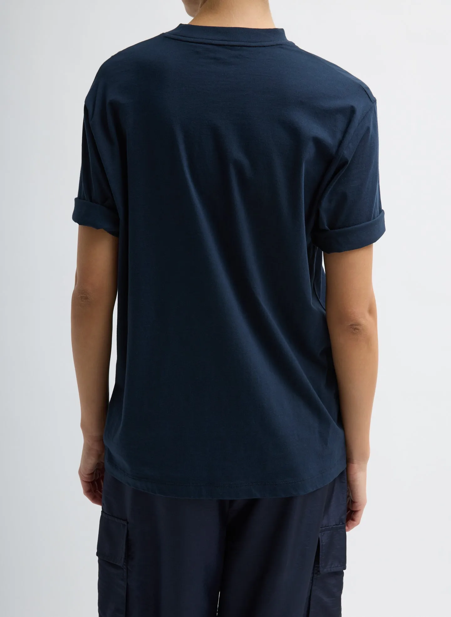Mock Neck Unisex T-Shirt sold by Tibi product image thumbnail 3