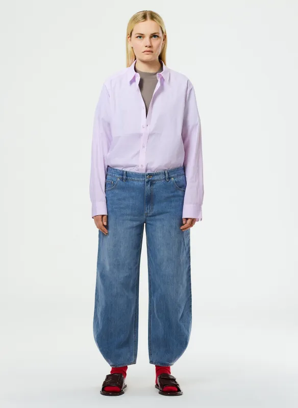 Classic Wash Denim Brancusi Jean - Regular made by Tibi