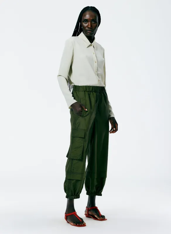 Crispy Nylon Pull On Wilt Jogger – Regular made by Tibi
