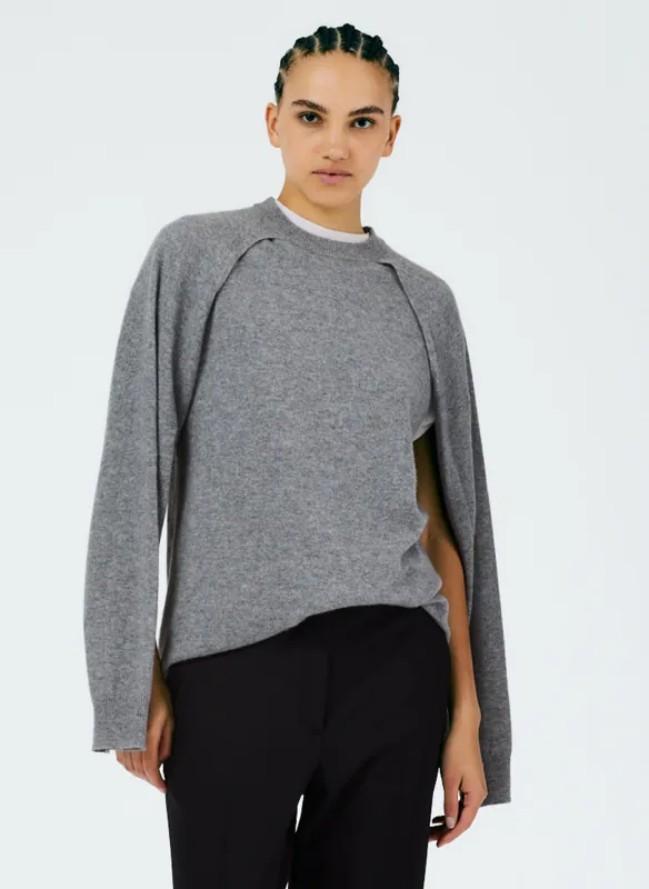 Feather Weight Cashmere Easy Cocoon Tunic sold by Tibi