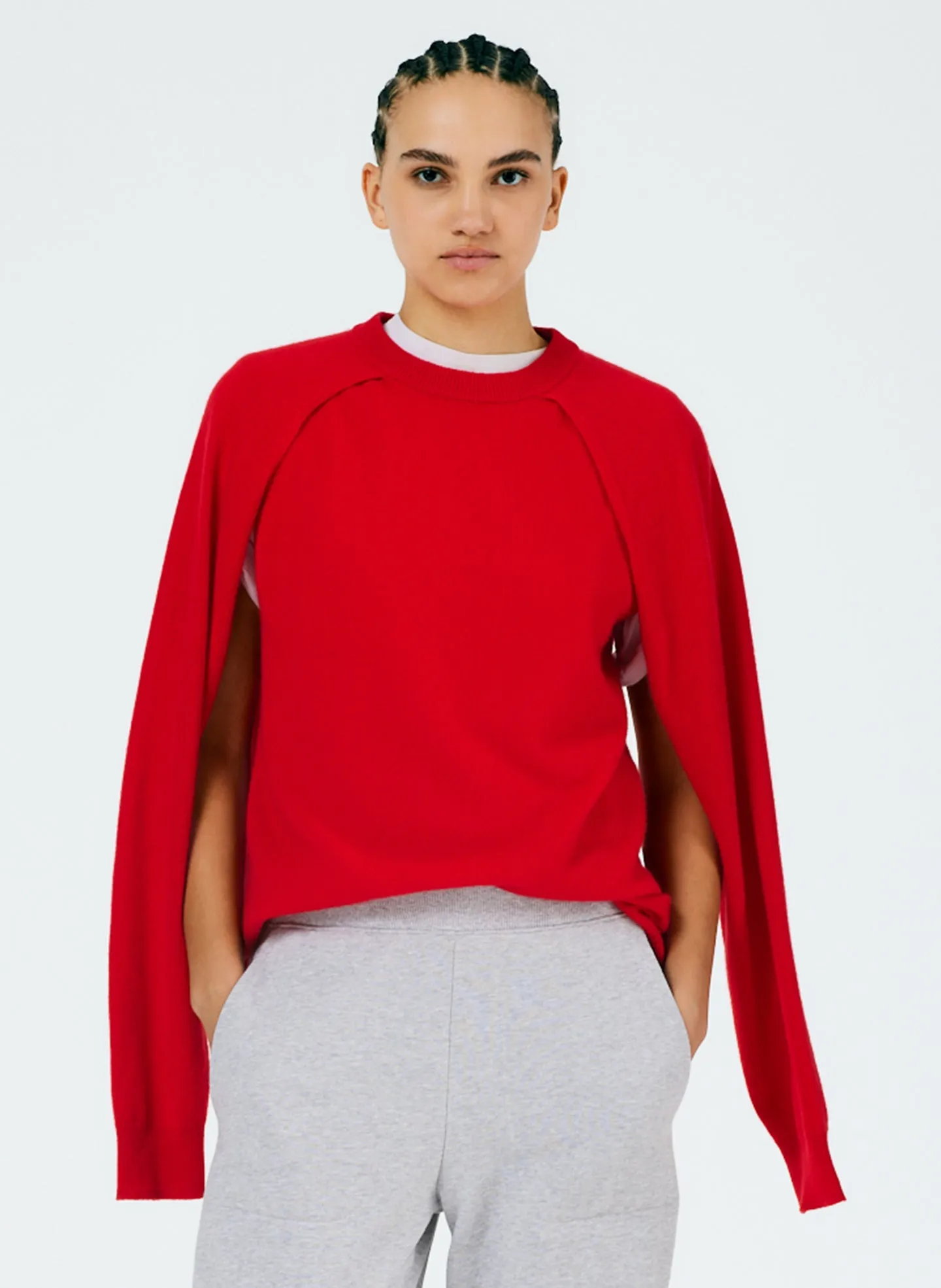 Feather Weight Cashmere Easy Cocoon Tunic sold by Tibi