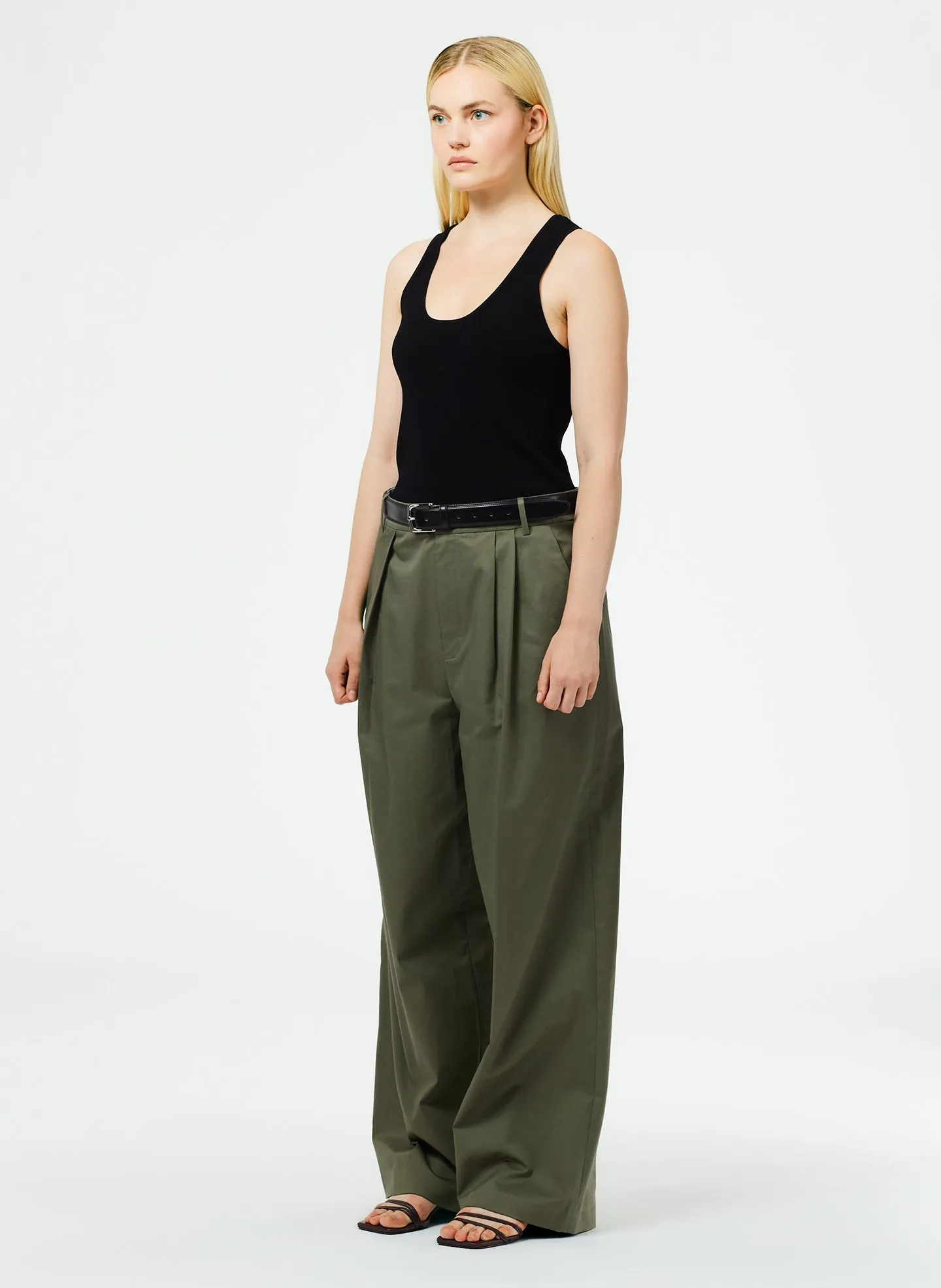 Chino Stella Pant sold by Tibi product image thumbnail 3