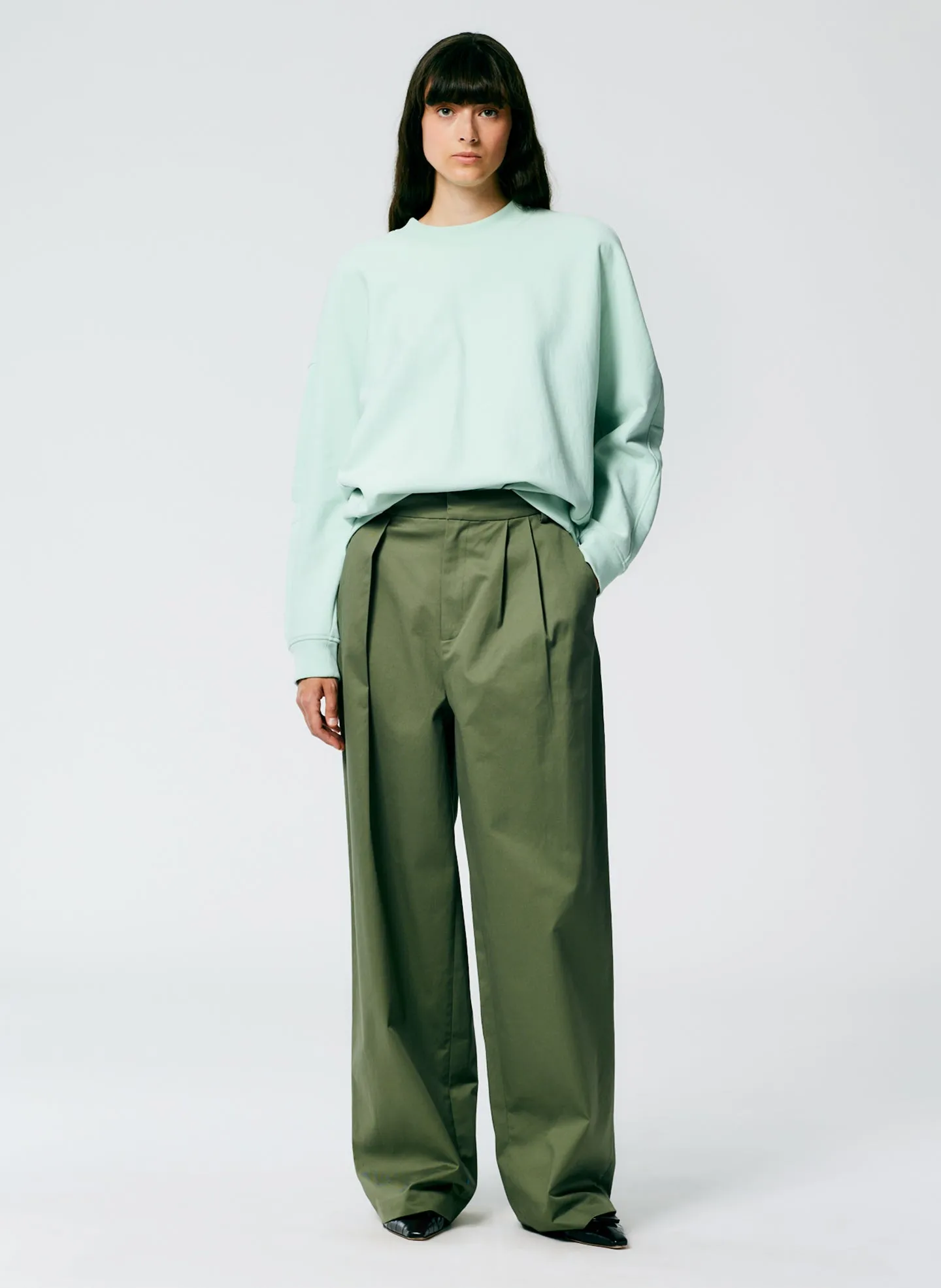 Chino Stella Pant sold by Tibi product image thumbnail 5