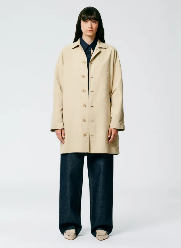 Clyde Oversized Fluid Labcoat made by Tibi