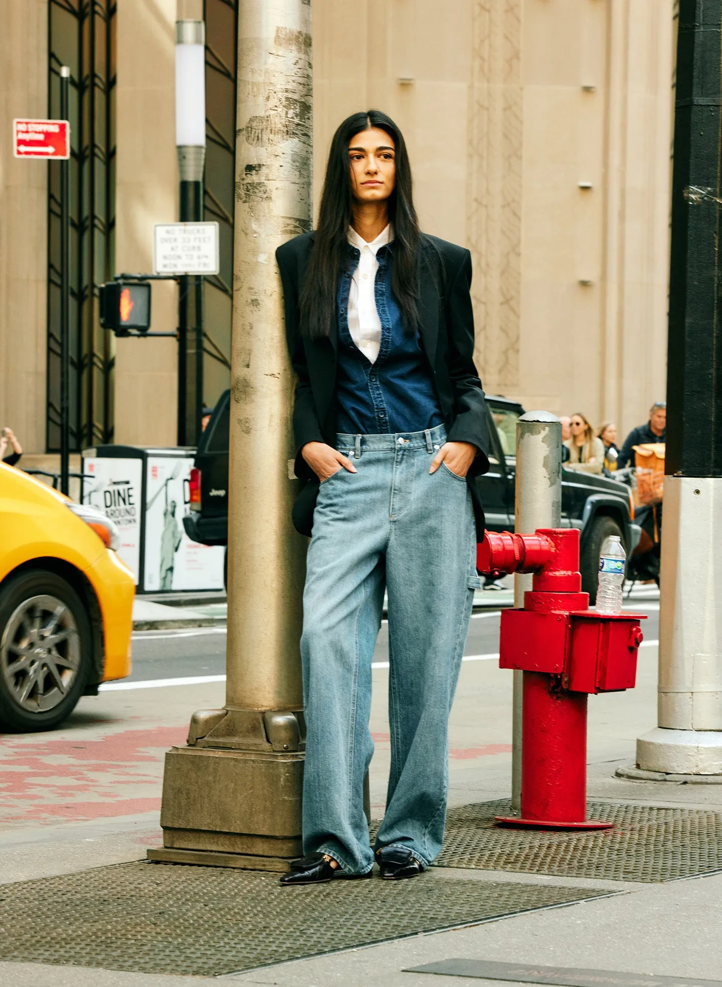 Tencel Cotton Charlie Slim Men's Shirt sold by Tibi product image thumbnail 2