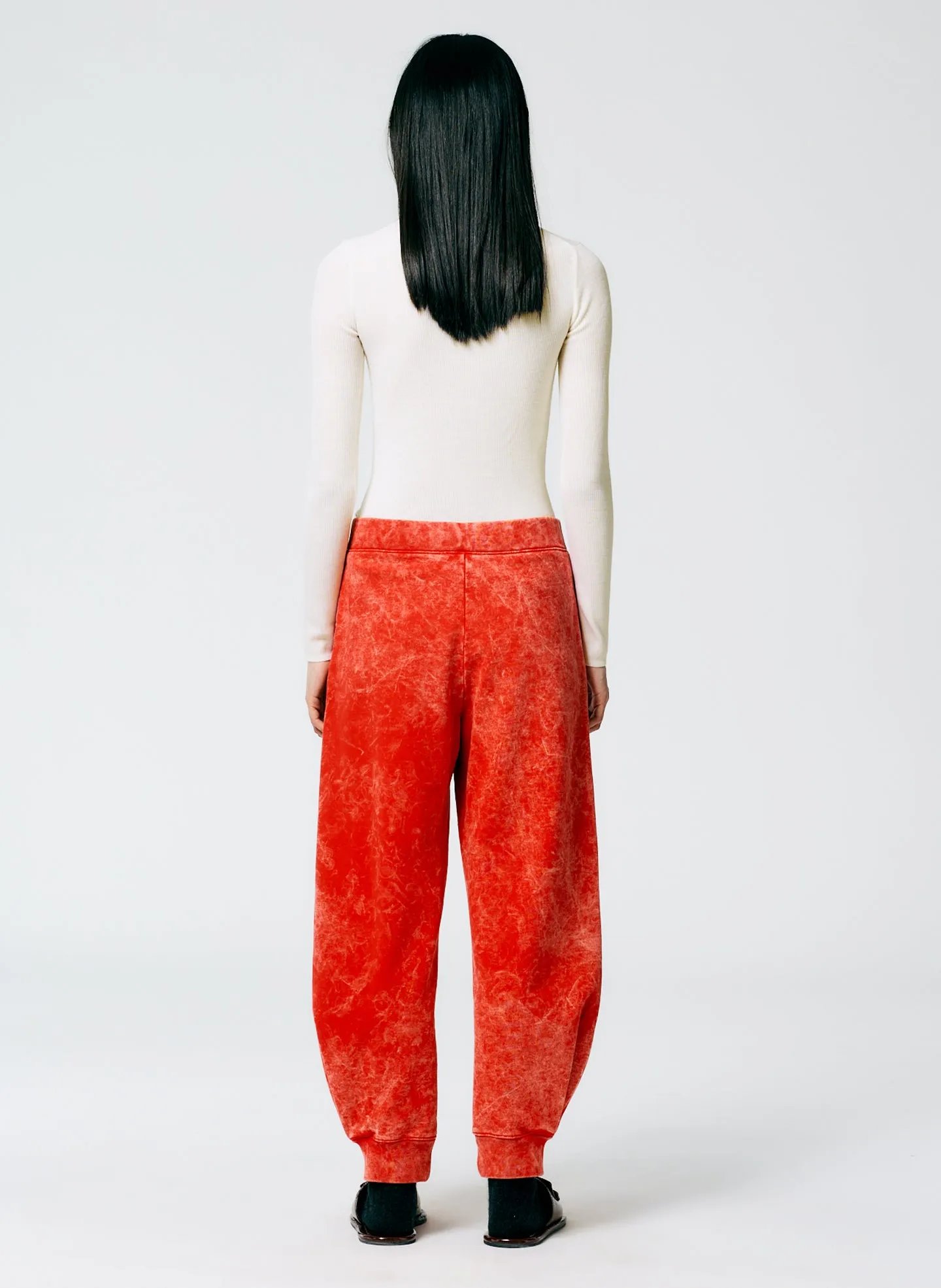 Acid Wash Calder Sweatpant - Regular sold by Tibi product image thumbnail 4