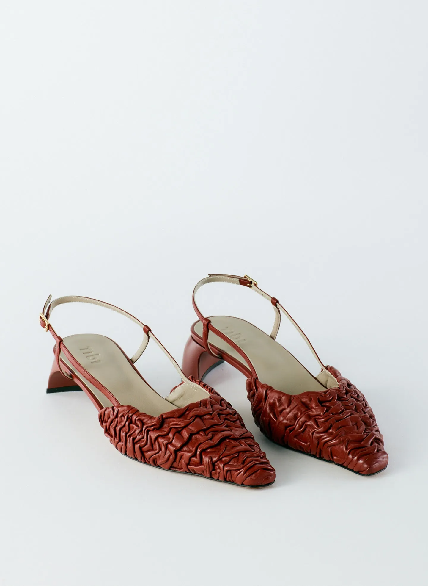 Textured Victor Slingback sold by Tibi product image thumbnail 3