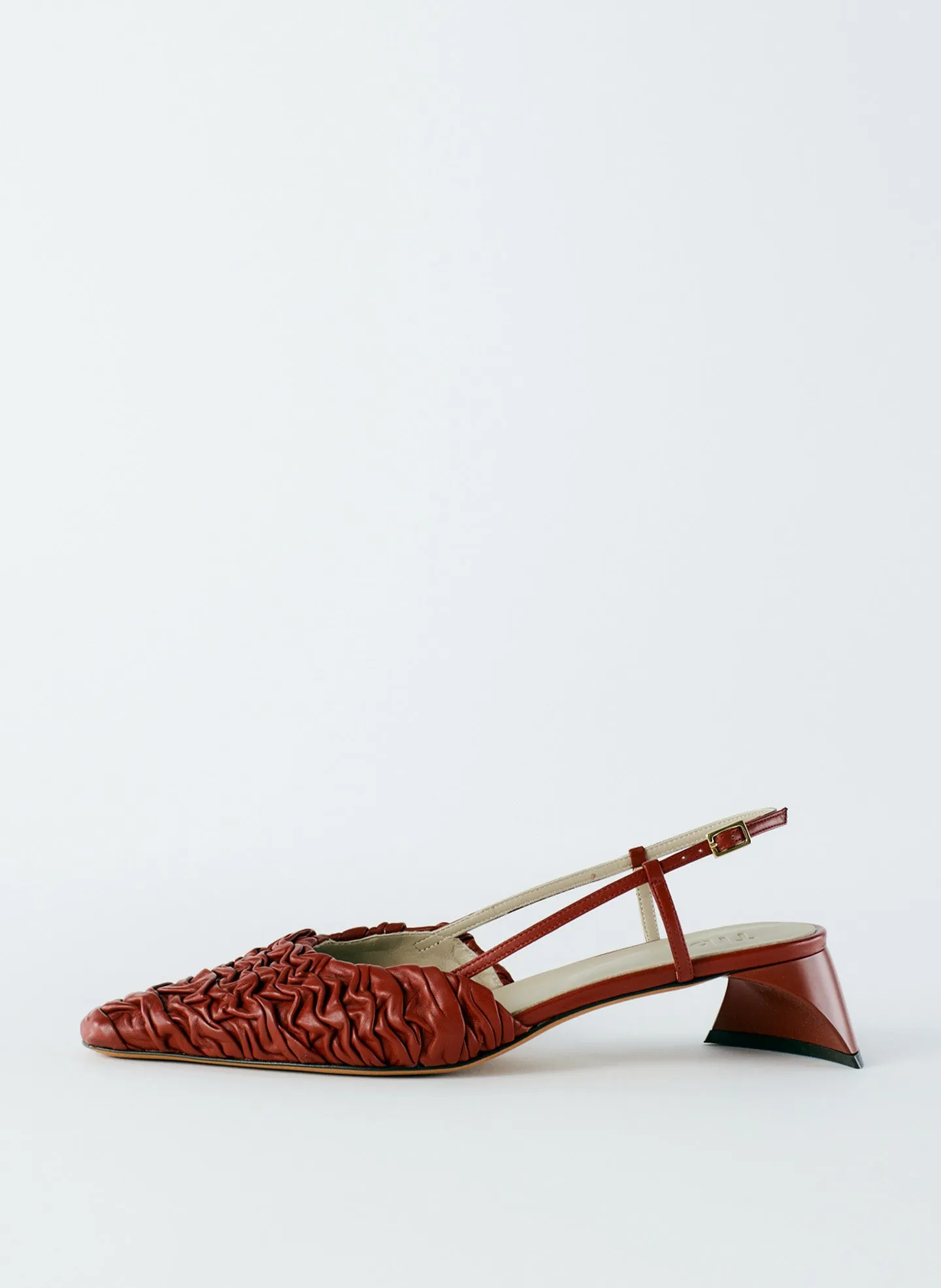 Textured Victor Slingback sold by Tibi