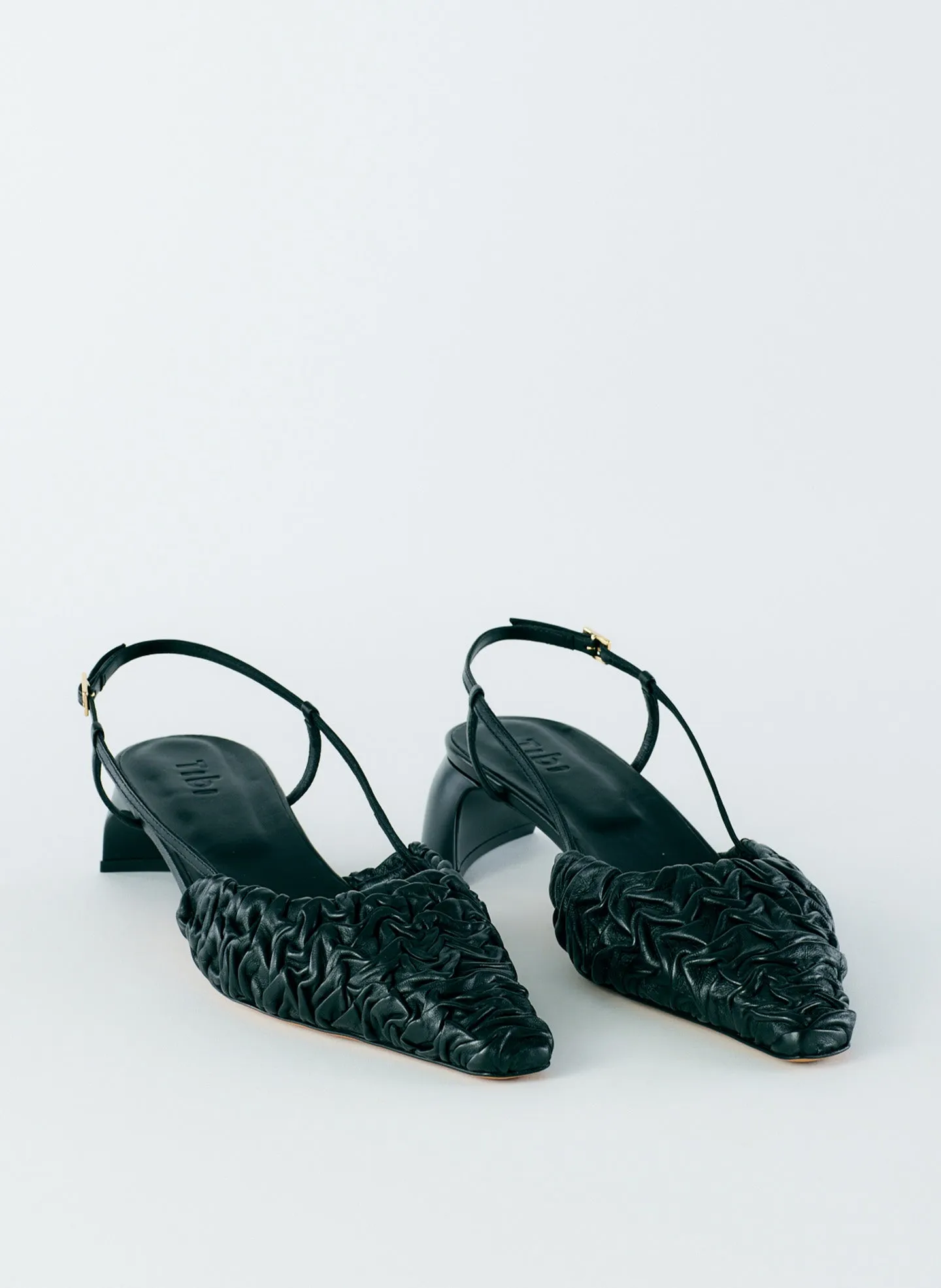 Textured Victor Slingback sold by Tibi product image thumbnail 3