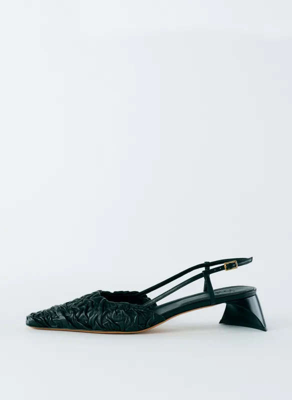 Textured Victor Slingback sold by Tibi