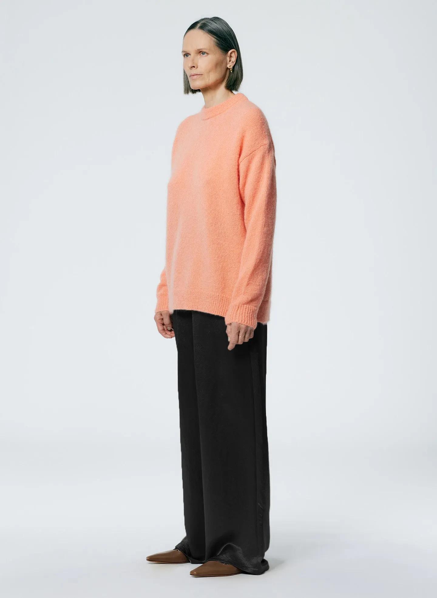 Sion Satin Wide Leg Pull On Pant sold by Tibi product image thumbnail 2
