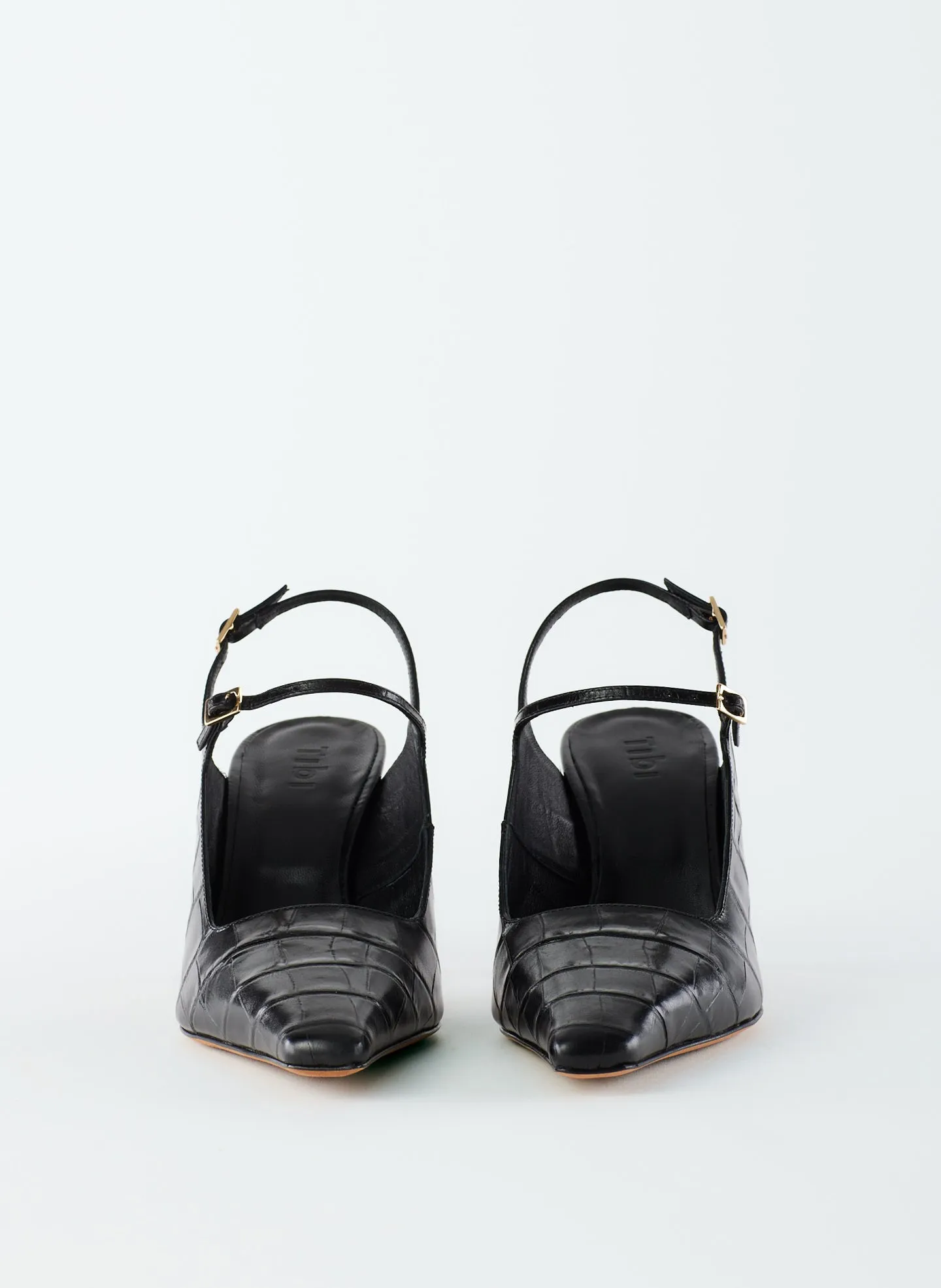 Croc Print Bob Slingback sold by Tibi product image thumbnail 4