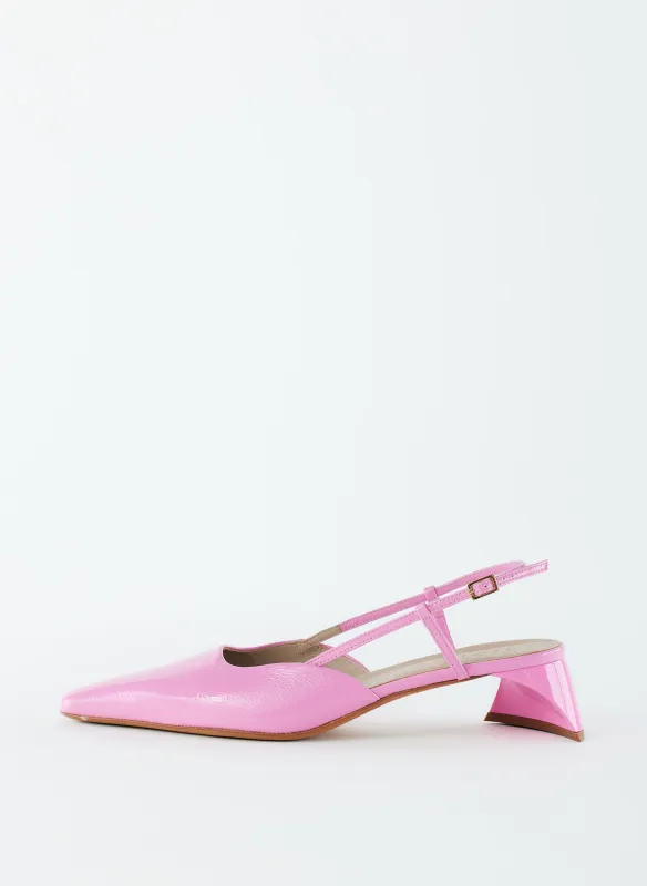 Patent Leather Oscar Slingback made by Tibi