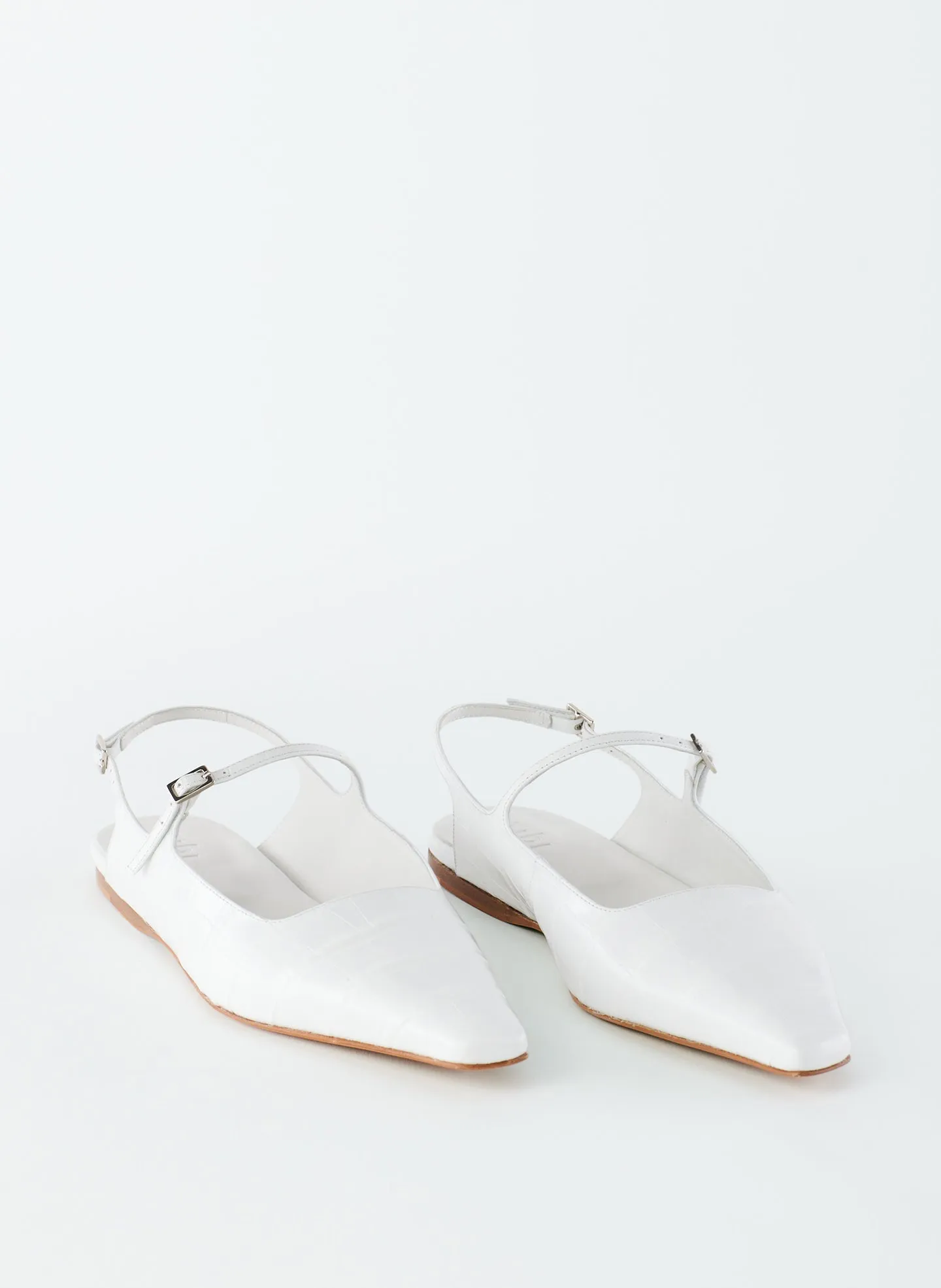 Croc Print Rudy Flat sold by Tibi product image thumbnail 3