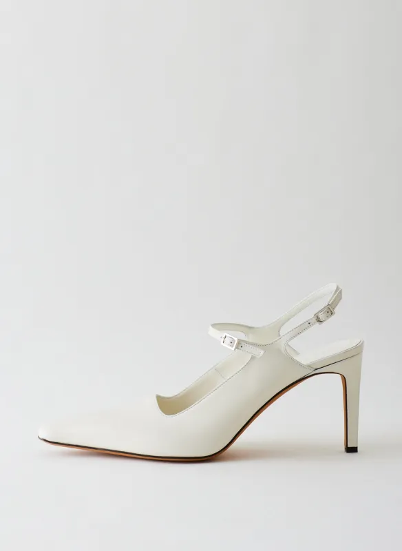 Calf Bob Slingback made by Tibi