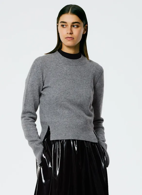 Stretch Cashmere Crewneck Pullover sold by Tibi