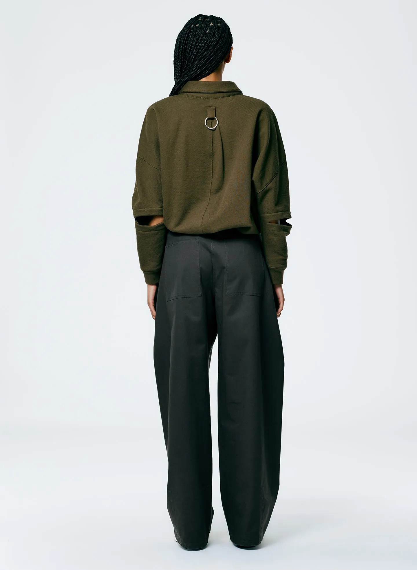 Chino Sid Pant - Regular sold by Tibi product image thumbnail 4