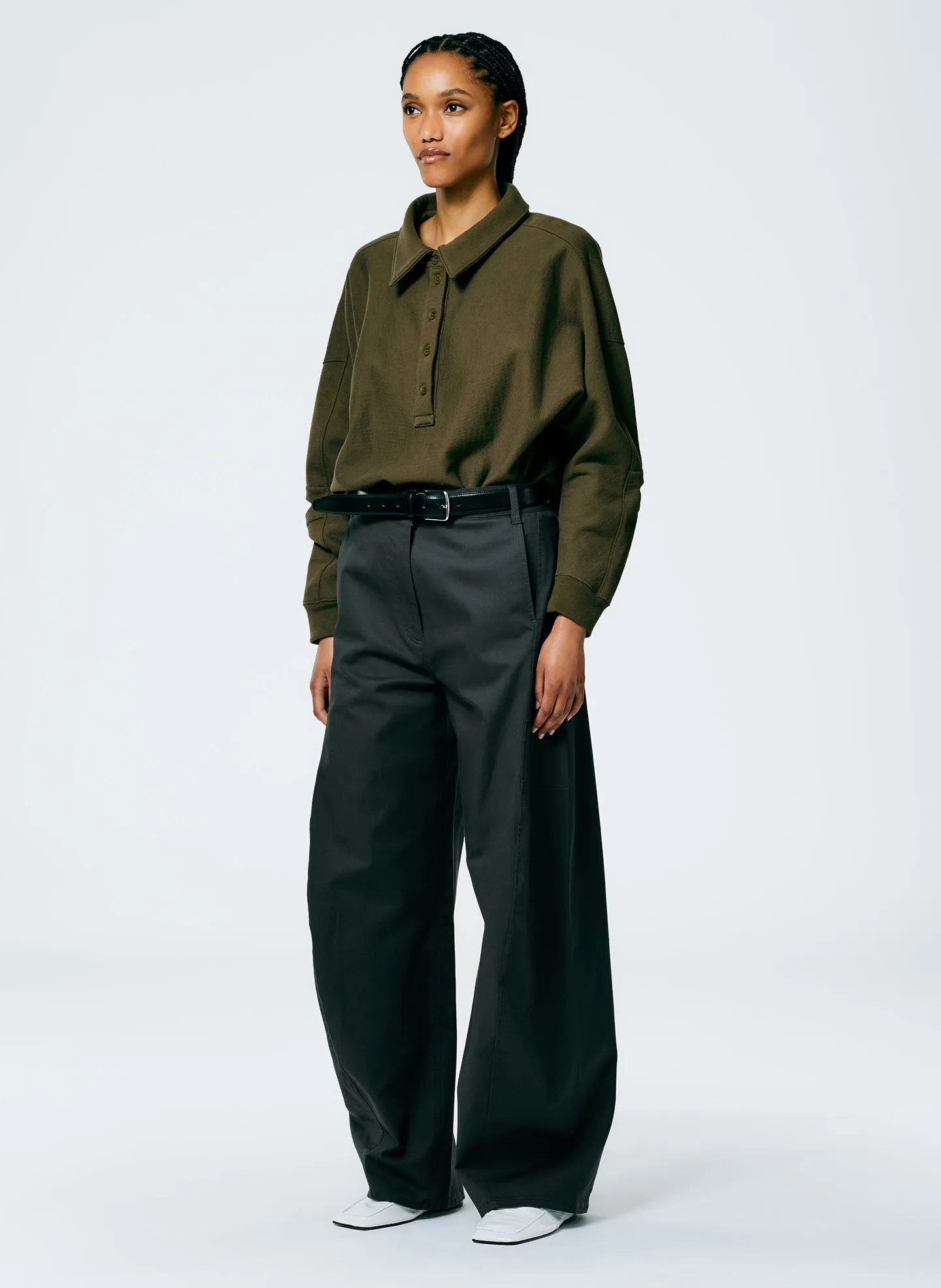 Chino Sid Pant - Regular sold by Tibi product image thumbnail 3