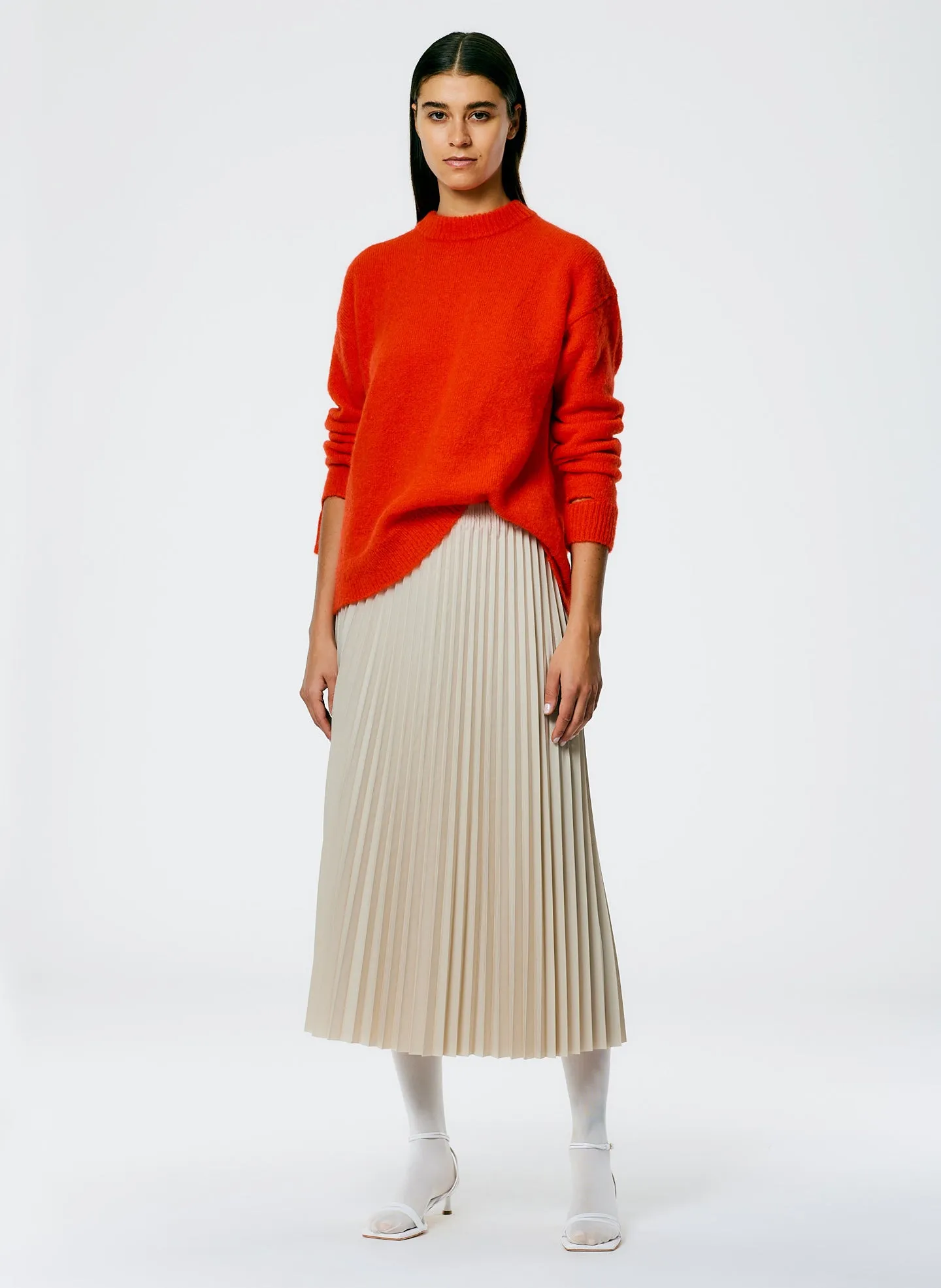 Soft Mohair Crewneck Easy Pullover sold by Tibi product image thumbnail 3