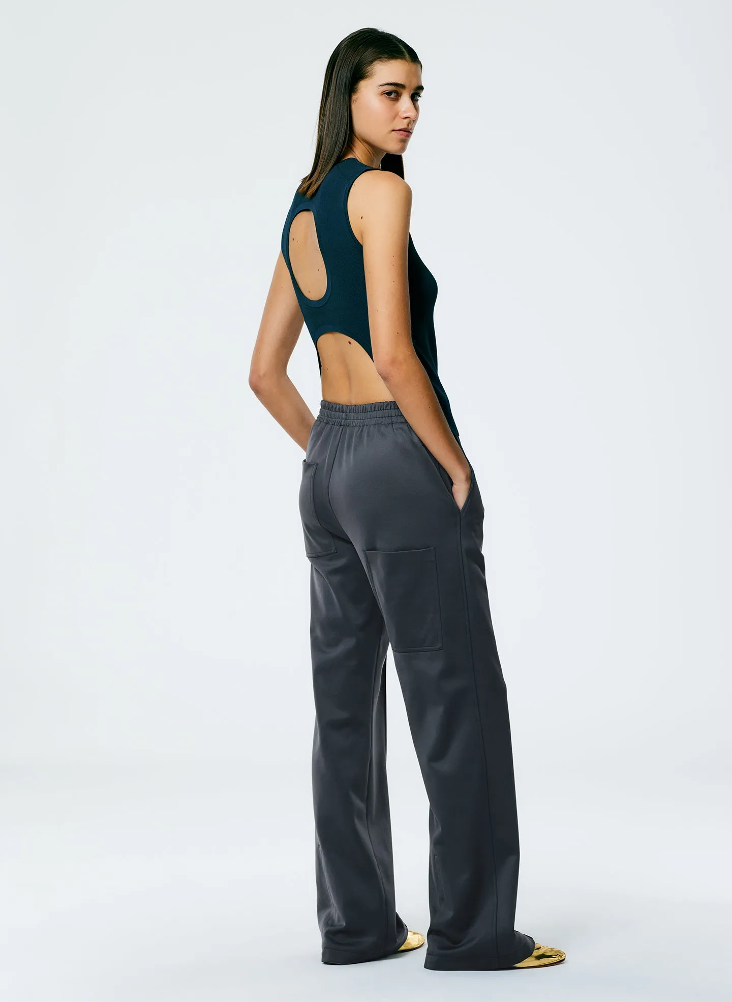 Active Knit Scottie Jogger sold by Tibi product image thumbnail 2