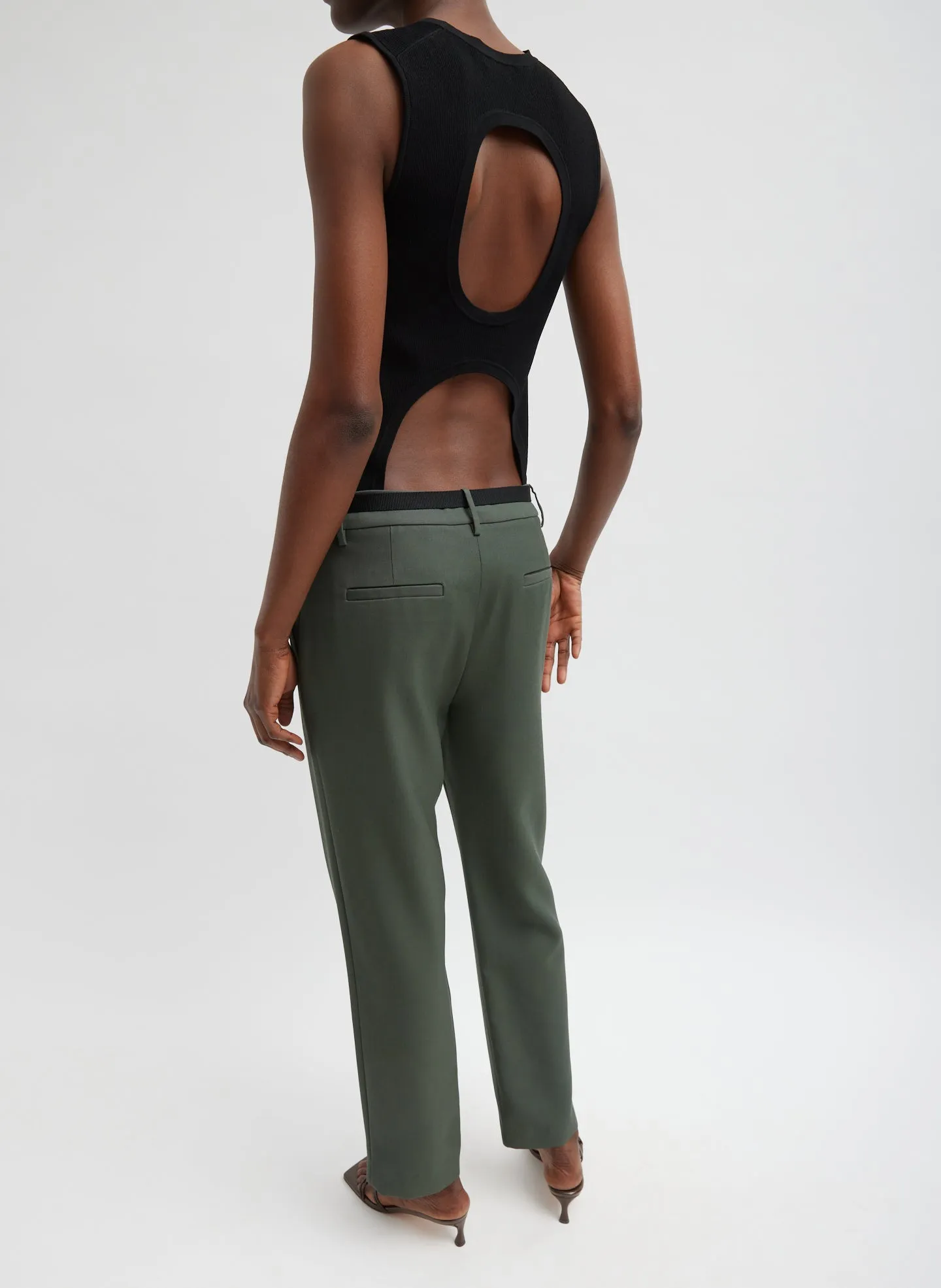 Grain De Poudre Lennon Ankle Pant sold by Tibi product image thumbnail 3