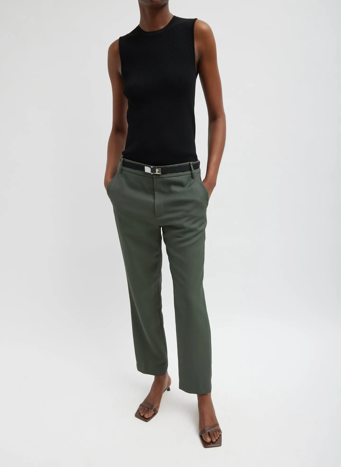 Grain De Poudre Lennon Ankle Pant sold by Tibi