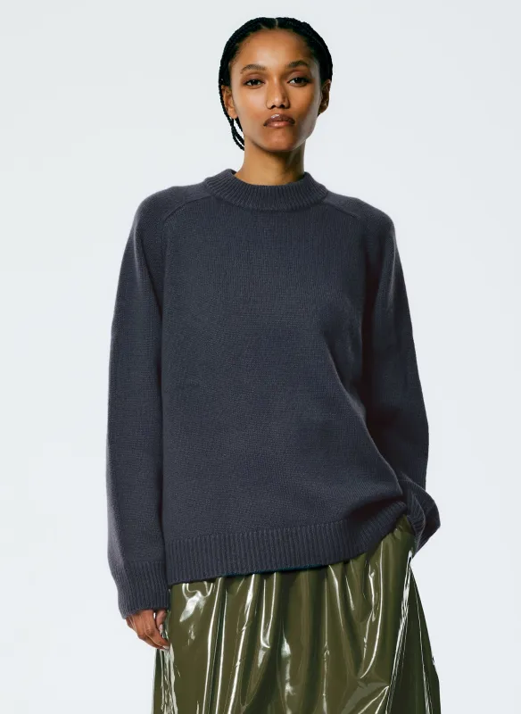 Cashmere Sweater Crewneck Oversized Pullover sold by Tibi