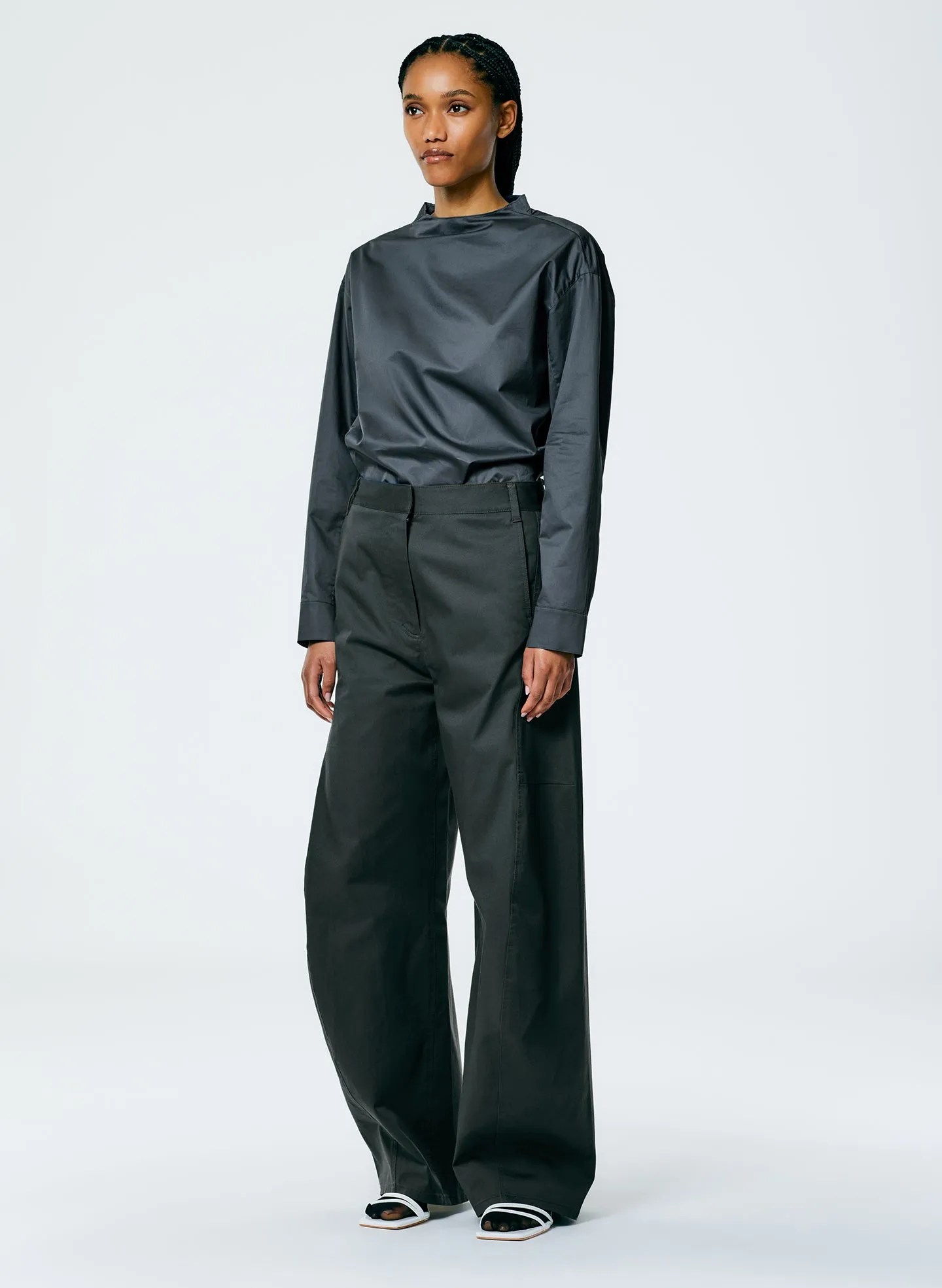 Chino Sid Pant - Petite sold by Tibi product image thumbnail 2