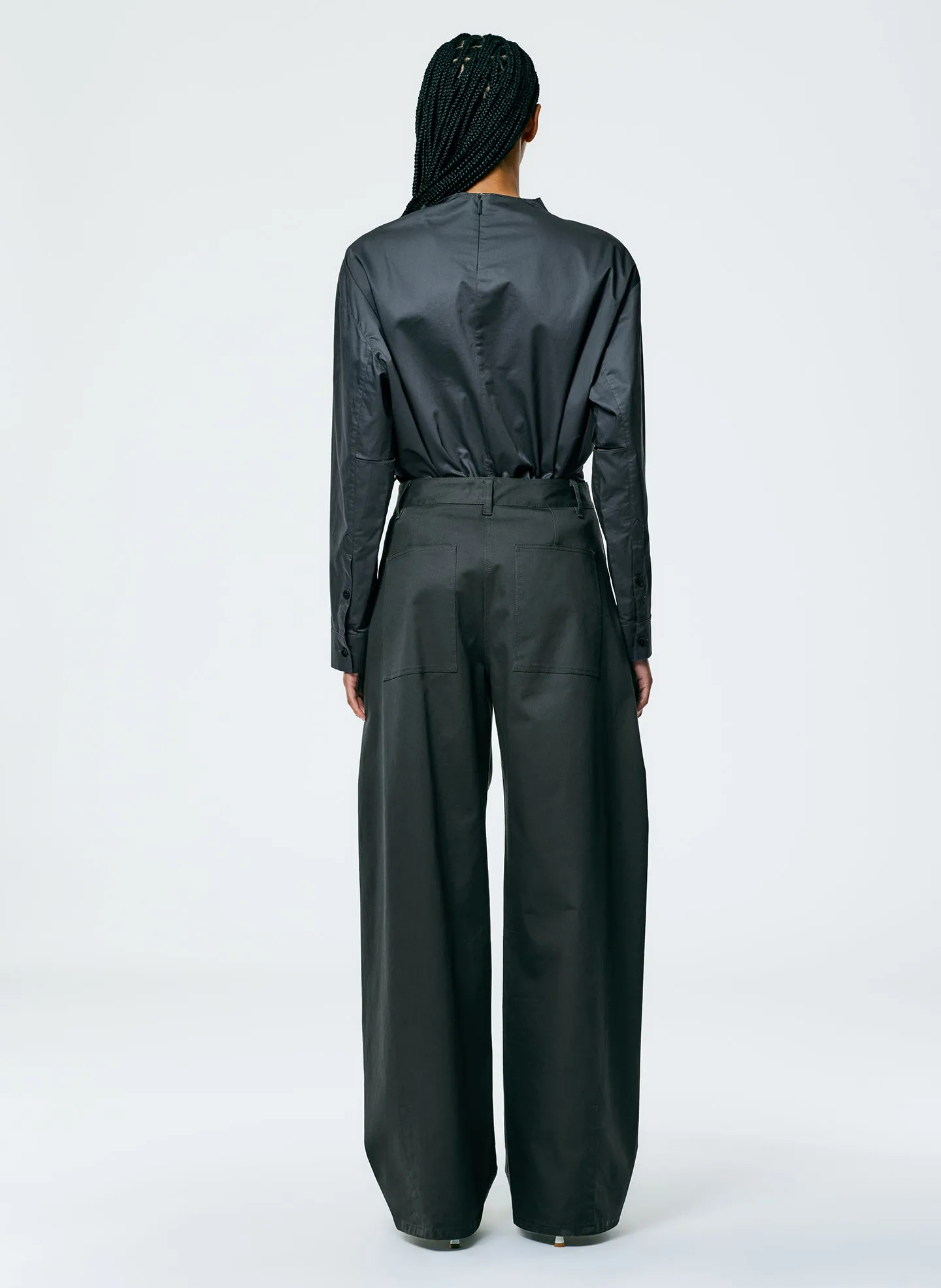 Chino Sid Pant - Petite sold by Tibi product image thumbnail 3