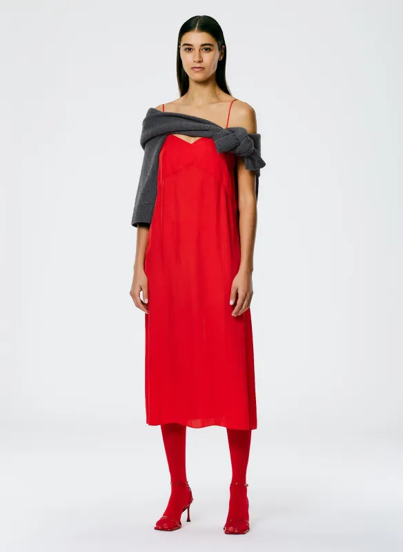The Slip Dress made by Tibi