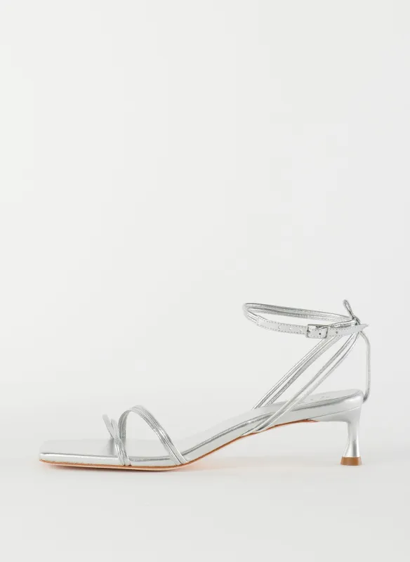 Metallic Nappa Harper Sandal made by Tibi