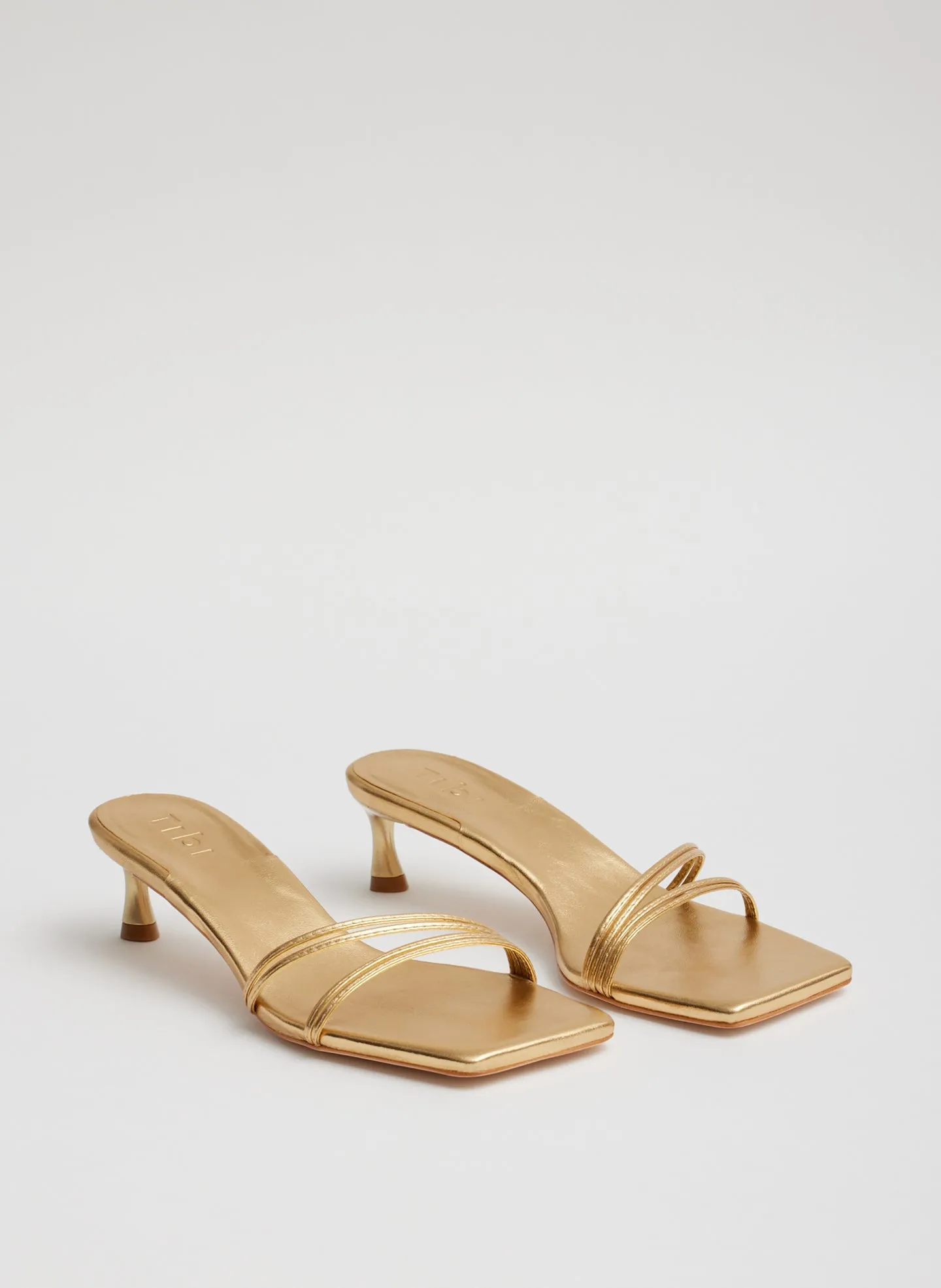 Metallic Nappa Jim Sandal sold by Tibi product image thumbnail 4