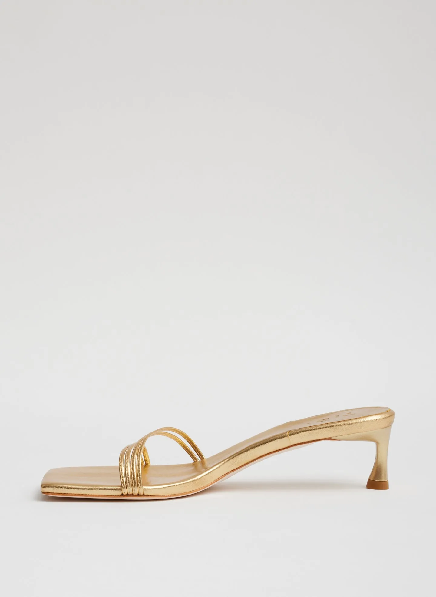 Metallic Nappa Jim Sandal sold by Tibi product image thumbnail 3