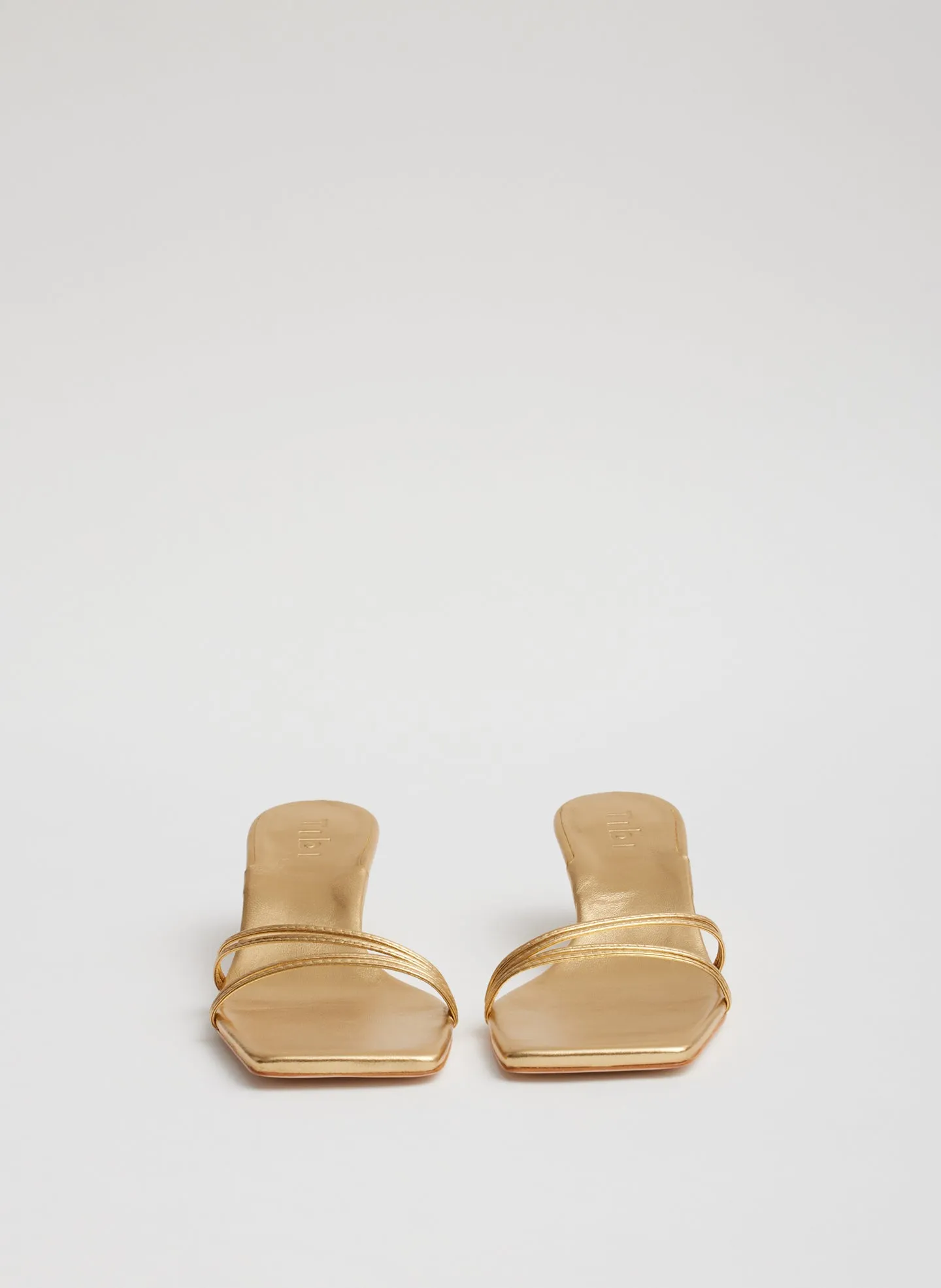 Metallic Nappa Jim Sandal sold by Tibi product image thumbnail 5