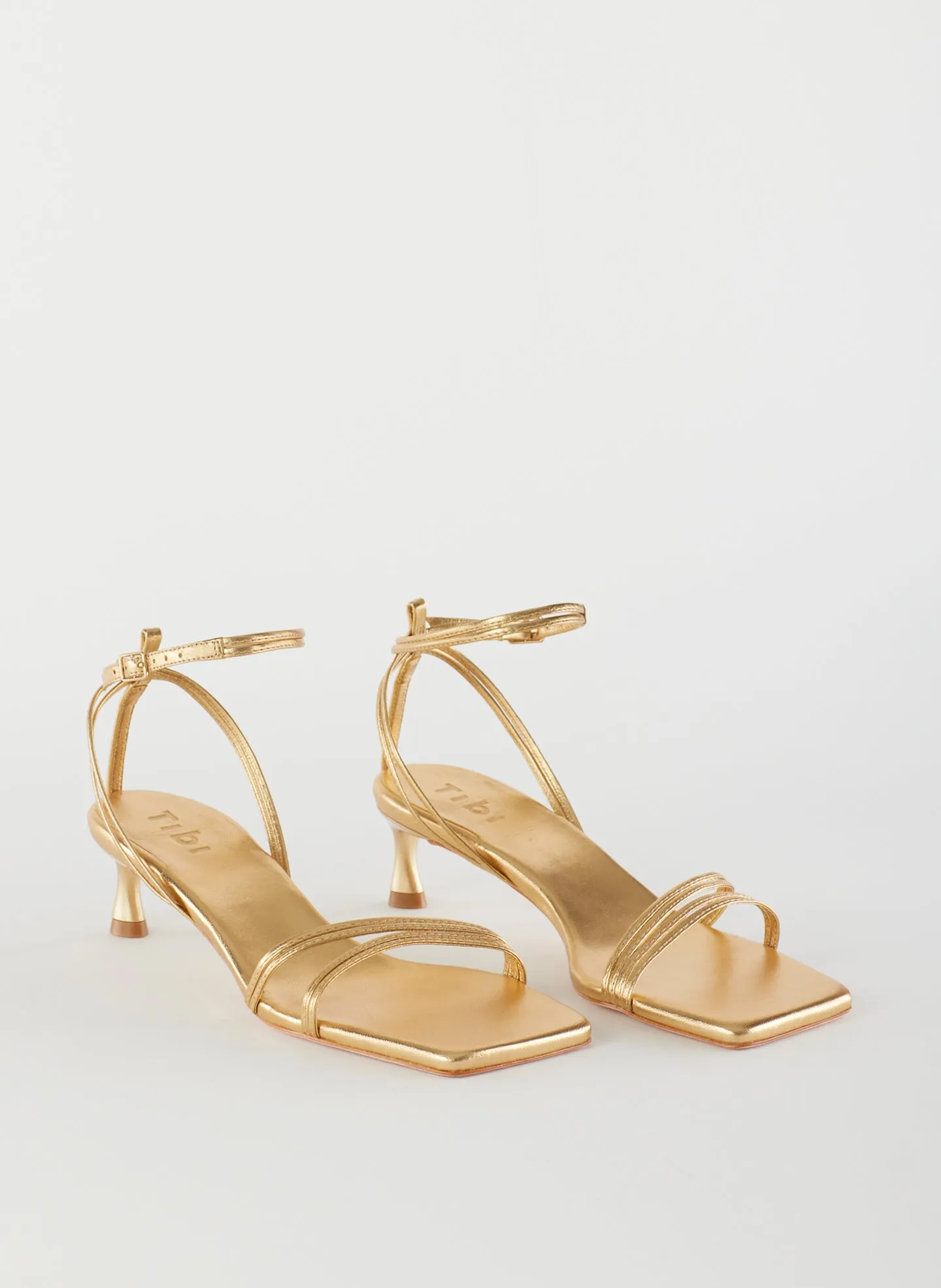 Metallic Nappa Harper Sandal sold by Tibi product image thumbnail 3