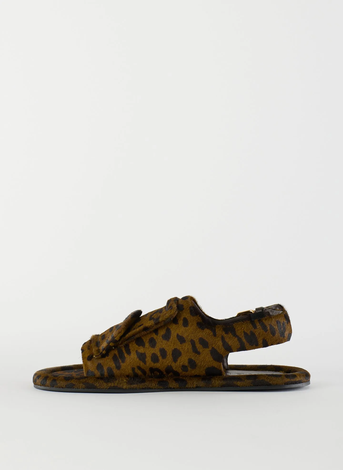 Pony Hair Calf Print Slingback Beryen Sandal sold by Tibi product image thumbnail 2