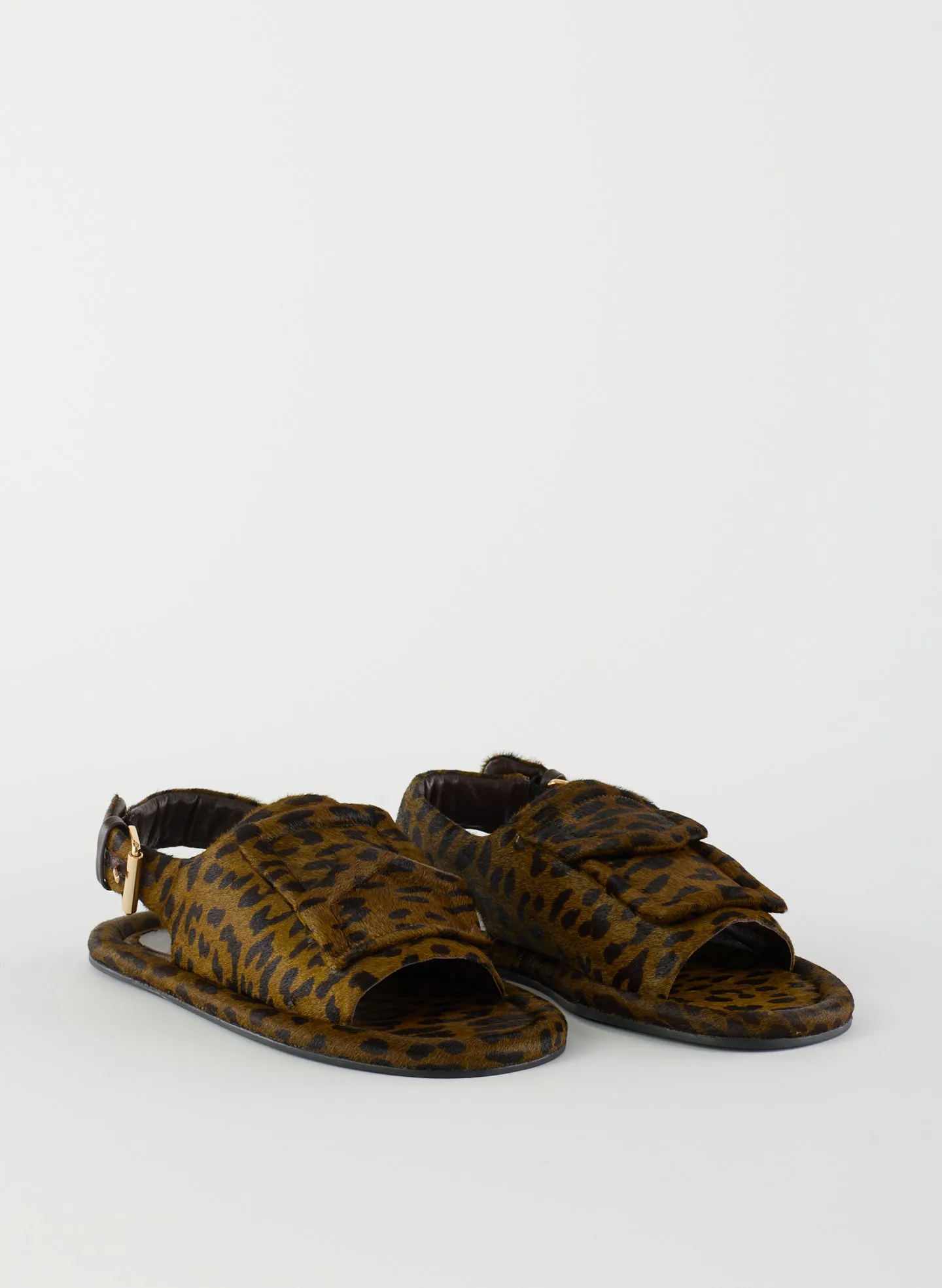 Pony Hair Calf Print Slingback Beryen Sandal sold by Tibi product image thumbnail 3